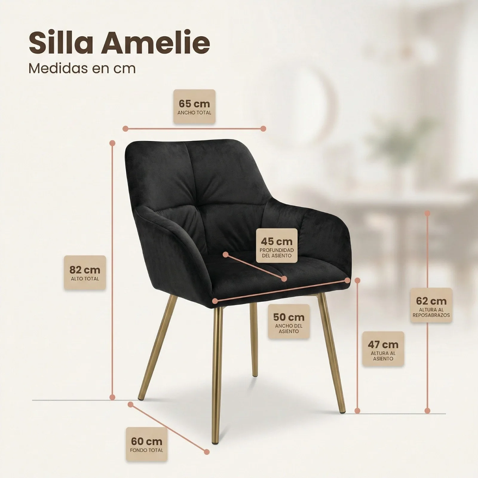Amelie medidas