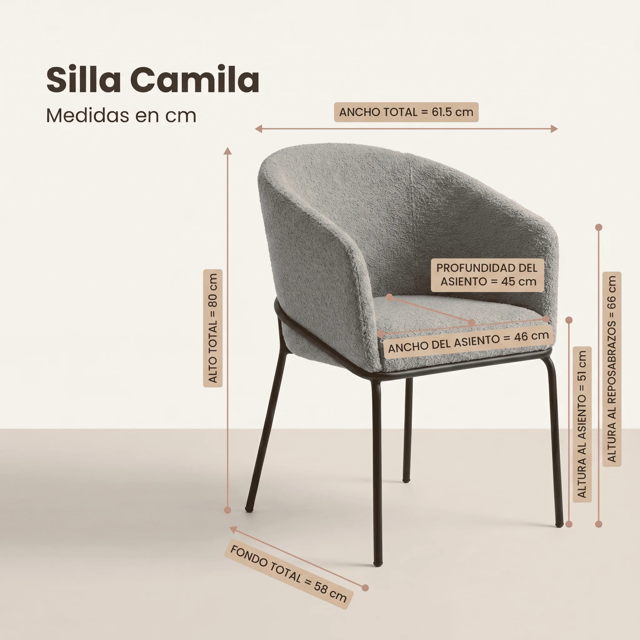 Camila medidas