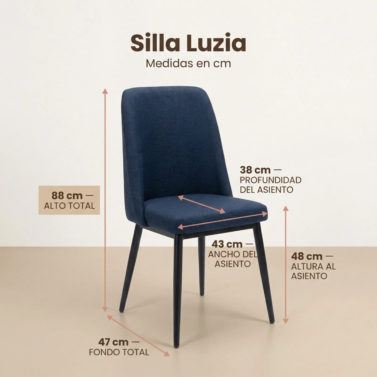 Luzia medidas